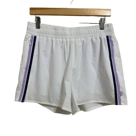 Calme by Johnny Was elements hike shorts white size Medium NEW - Picture 1 of 6